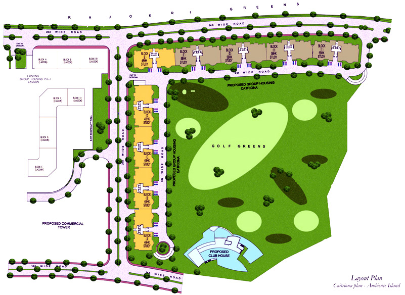 ambience caitriona apartments master plan